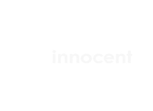 innocent logo white